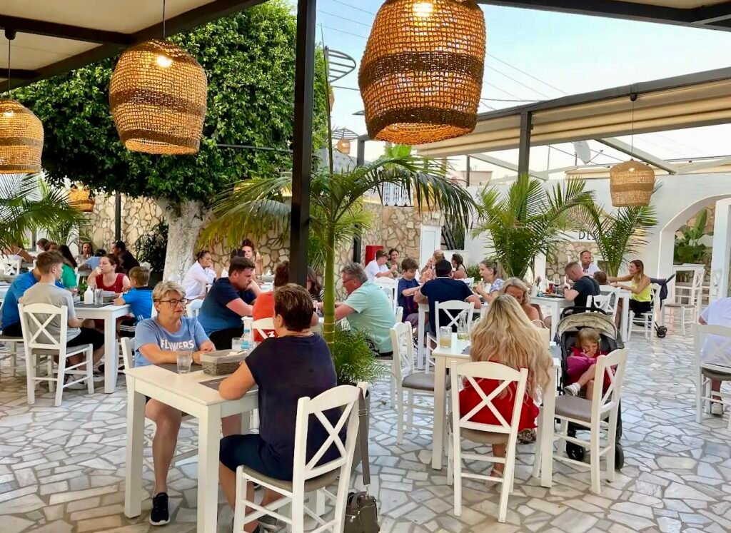 Rhodes Faliraki Greek Food