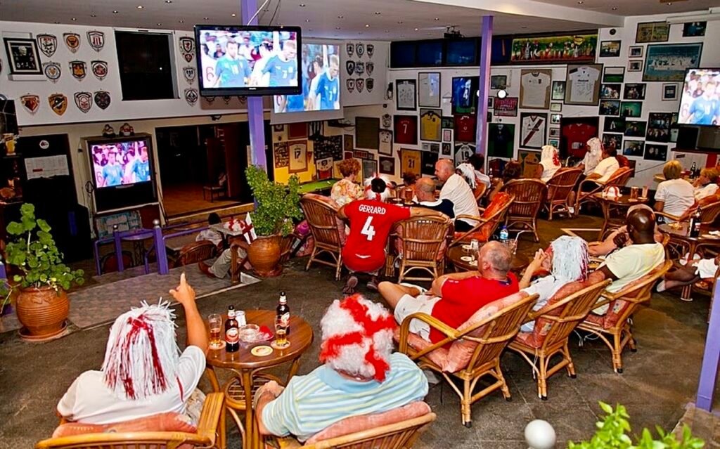 sports bars faliraki